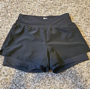 High-Waist Athletic Shorts